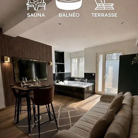 Prestige With Private Hot Tub Sauna Balneotherapy * Soissons