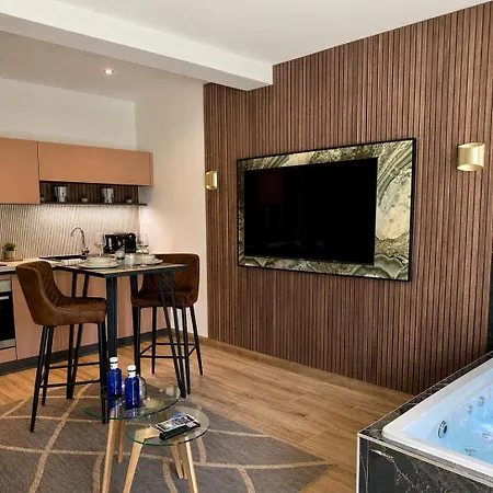 Apartmán Prestige With Private Hot Tub Sauna Balneotherapy Soissons
